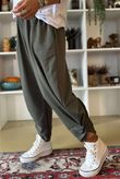 The Sunday Morning 7/8 Twist Pant Khaki